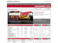 boerse-berlin.de Webseite Vorschau