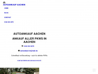 autokauf-aachen.de Webseite Vorschau