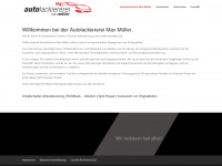 autolack-max-mueller.de Webseite Vorschau