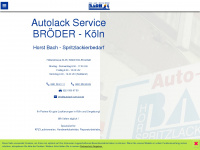 autolack-service.de Webseite Vorschau