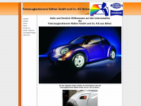 autolackierer-ruether.de Webseite Vorschau