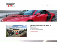 automobile-seidl.at Webseite Vorschau