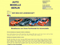 automodelle-berlin.de Webseite Vorschau