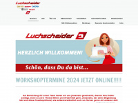 luchscheider.at Webseite Vorschau