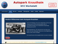autopark-knauthain.de Webseite Vorschau