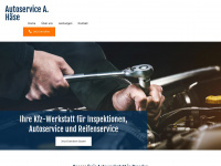autoservice-haese.de Webseite Vorschau