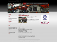 autoverwertung-mueller.ch Webseite Vorschau