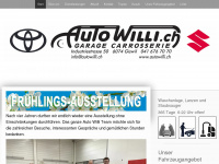 autowilli.ch Webseite Vorschau