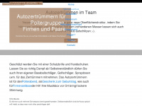 autozertruemmern.ch Webseite Vorschau