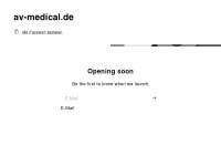 av-medical.de Webseite Vorschau