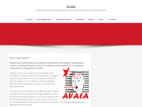 avala.ch Webseite Vorschau