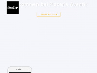 avanti-pizzeria.de Webseite Vorschau