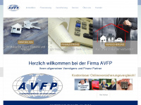 avfp.at Webseite Vorschau