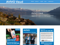 avivo-vaud.ch Webseite Vorschau