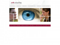 avm-consulting.at Webseite Vorschau