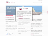 avono.de Webseite Vorschau