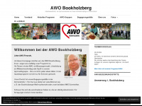 awo-bookholzberg.de Webseite Vorschau