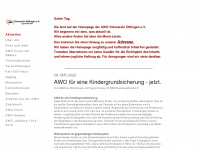 awo-ettlingen.de Webseite Vorschau