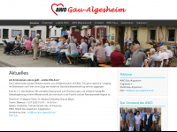 awo-gau-algesheim.de Webseite Vorschau