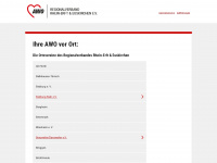 awo-ortsvereine.de Webseite Vorschau