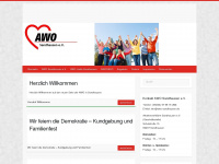 awo-sandhausen.de Webseite Vorschau