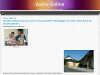 axels-online.de Webseite Vorschau