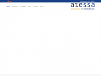 axessa.ch Webseite Vorschau