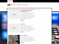 online-media-service.de Webseite Vorschau