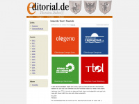 editorial.de Webseite Vorschau