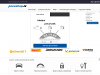 pneushop.cz Webseite Vorschau