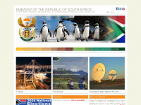 southafrica.be Webseite Vorschau