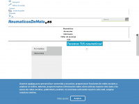 neumaticosdemoto.es Webseite Vorschau