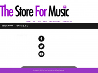 thestoreformusic.com Webseite Vorschau