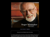rogerwhittaker.com Webseite Vorschau