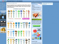 perfect-icons.com Webseite Vorschau