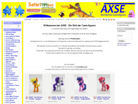 axse-shop.de Webseite Vorschau