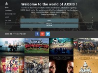 axxisworld.de Webseite Vorschau