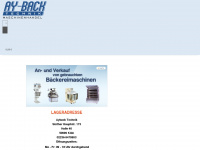 ayback-technik.de Webseite Vorschau