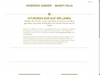 ayurveda-garden.at Webseite Vorschau