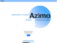 azimo.de Webseite Vorschau