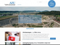 azu.ch Webseite Vorschau