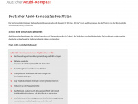 azubi-kompass.de Webseite Vorschau