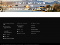 azv-simssee.de Webseite Vorschau