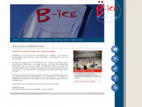 barnim-ice.de Webseite Vorschau