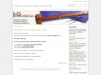 b-ps.ch Webseite Vorschau