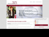 b-z-a.de Webseite Vorschau