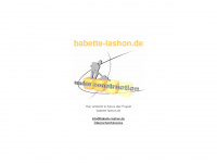 babette-lashon.de Webseite Vorschau