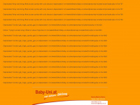 baby-uni.at Webseite Vorschau