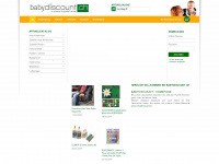 babydiscount.ch Webseite Vorschau