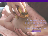 babykurs.ch Webseite Vorschau